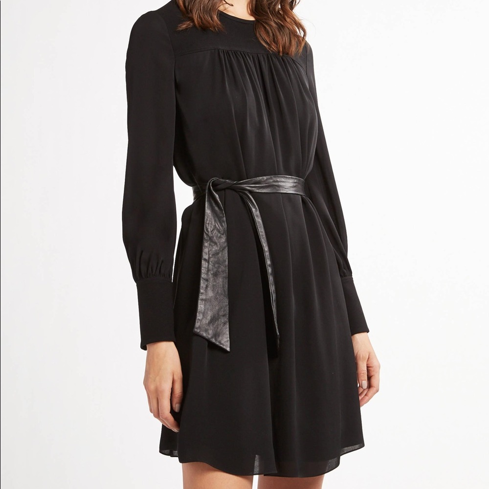 Ellie Tahiti “Nelly” Black Shift Dress